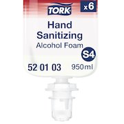 Tork Hand Sanitising Alcohol Foam Dermatologically Tested